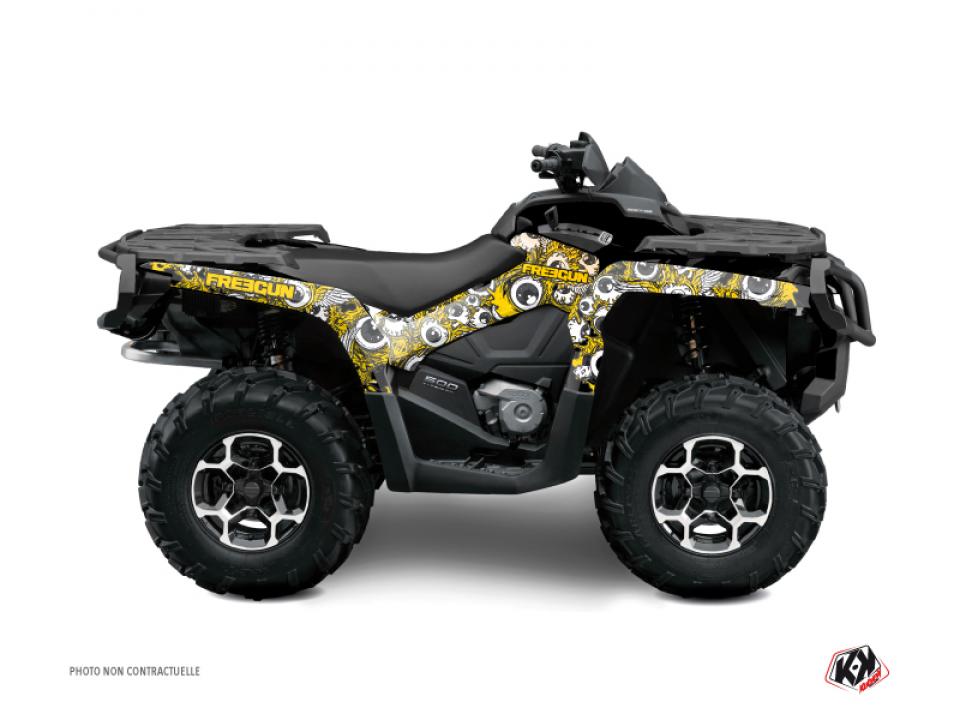 Autocollant stickers Kutvek pour Quad CAN-AM 400 Outlander 4x4 2004 à 2008 Neuf