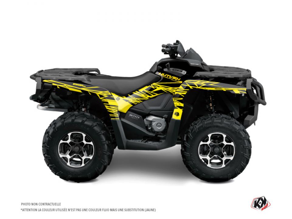 Autocollant stickers Kutvek pour Quad CAN-AM 500 Outlander Xt 4X4 Auto 2007 à 2009 Neuf