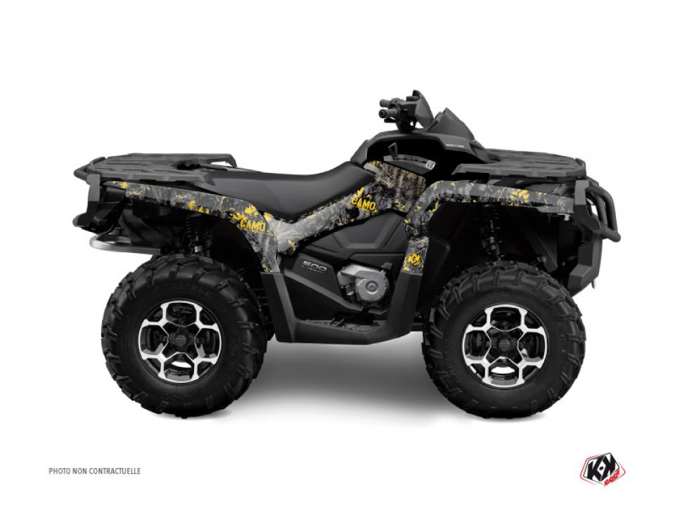 Autocollant stickers Kutvek pour Quad CAN-AM 500 Outlander 4X4 Auto 2010 à 2012 Neuf