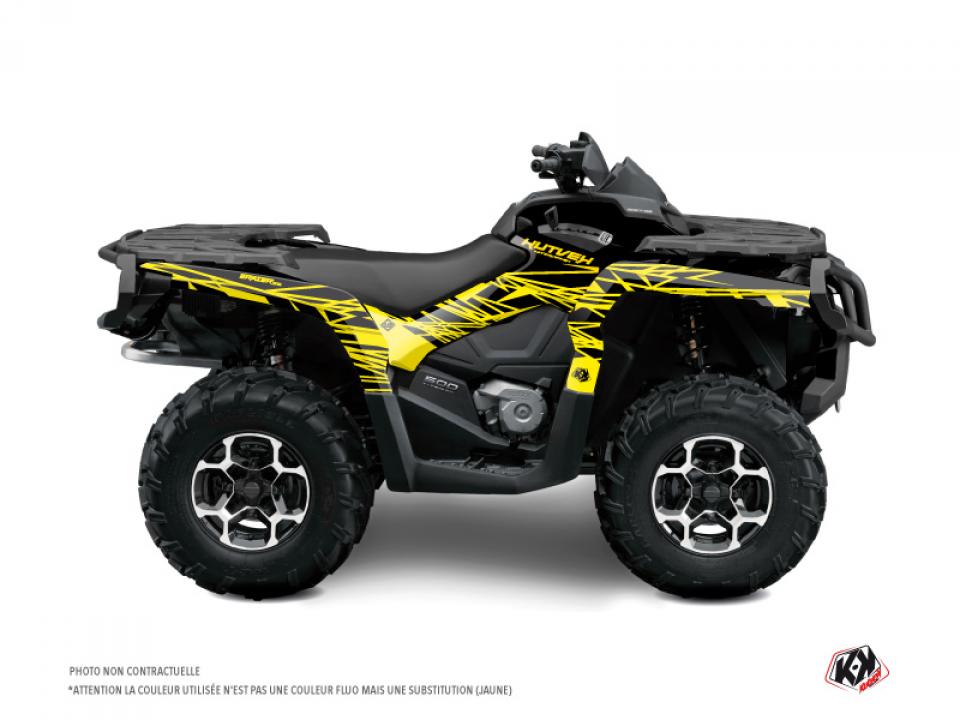 Autocollant stickers Kutvek pour Quad CAN-AM 500 Outlander Xt 4X4 Auto 2010 à 2012 Neuf