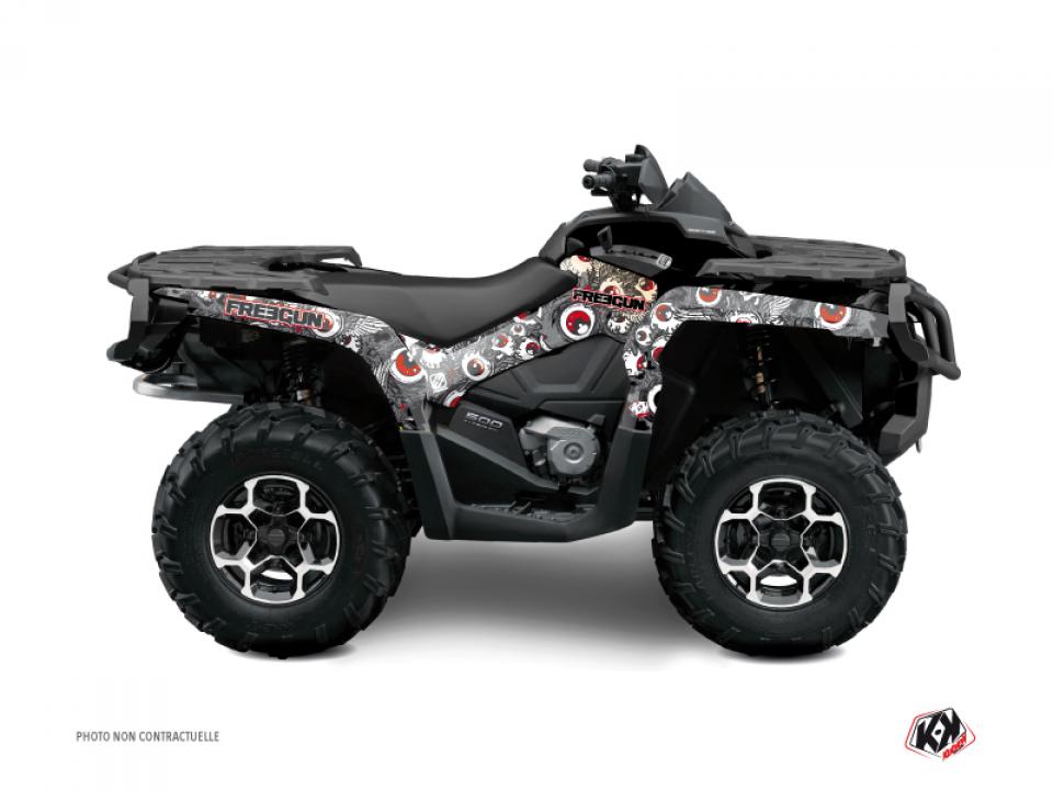 Autocollant stickers Kutvek pour Quad CAN-AM 500 Outlander Xt 4X4 Auto 2010 à 2012 Neuf