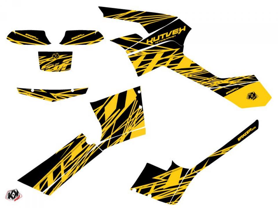 Autocollant stickers Kutvek pour Quad CAN-AM 500 Outlander Max Xt 4X4 Auto 2010 à 2012 Neuf