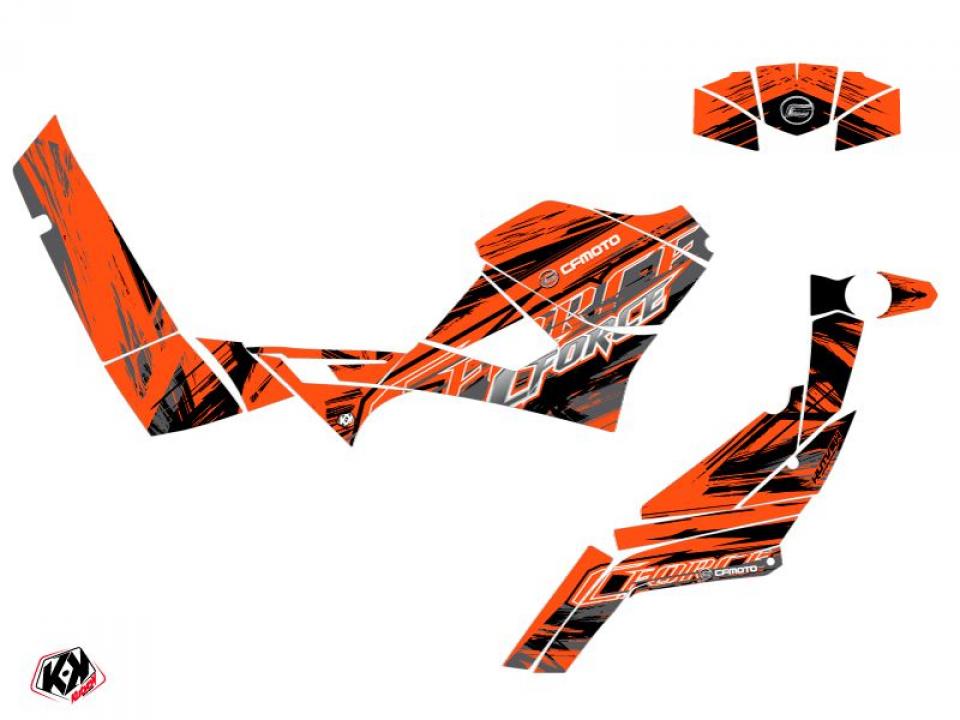 Autocollant stickers Kutvek pour Quad CF moto 600 Cforce 2014 à 2015 Neuf