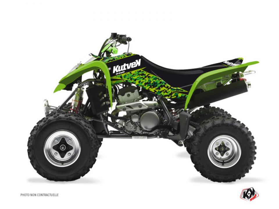 Autocollant stickers Kutvek pour Quad Kawasaki 400 KFX 2004 à 2007 Neuf