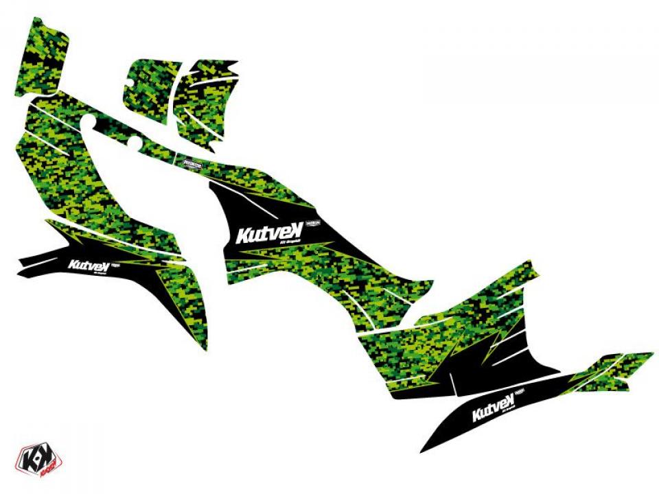 Autocollant stickers Kutvek pour Quad Kawasaki 750 KVF 2012 à 2020 Neuf