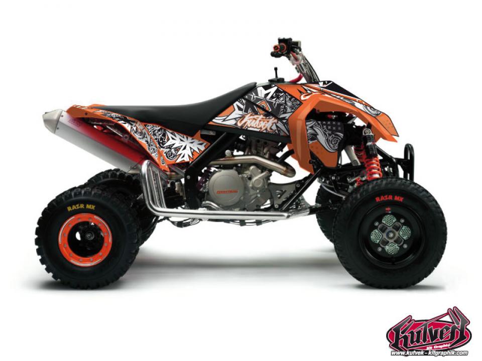 Autocollant stickers Kutvek pour Moto KTM 450 Sx-F 4T 2009 à 2013 Neuf