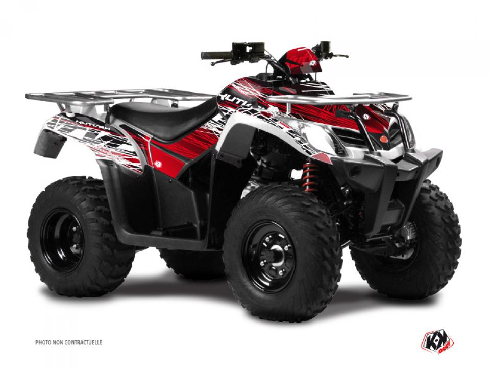 Autocollant stickers Kutvek pour Quad Kymco 300 Mxu R 2X4 2010 à 2016 Neuf