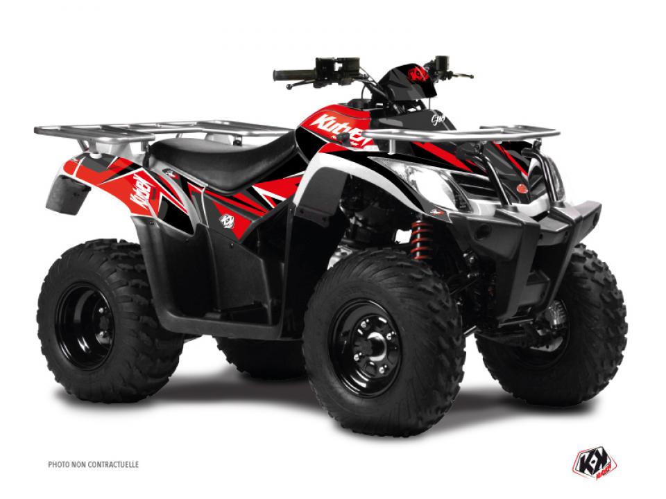 Autocollant stickers Kutvek pour Quad Kymco 300 Mxu R 2X4 2010 à 2016 Neuf
