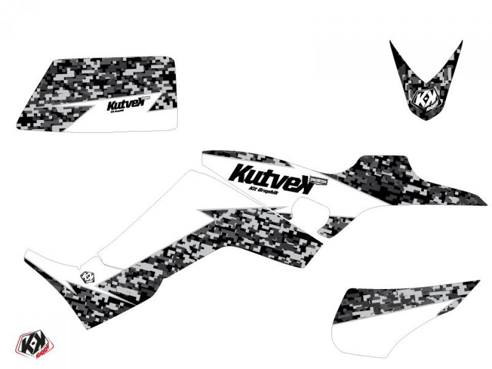 Autocollant stickers Kutvek pour Quad Kymco 300 Maxxer 2009 à 2019 Neuf