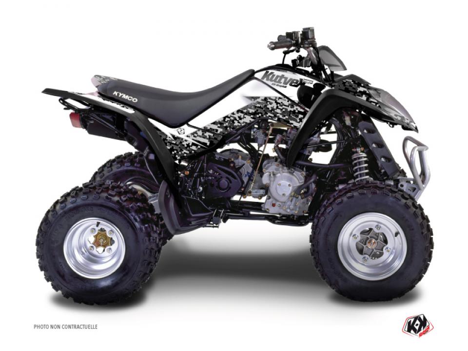 Autocollant stickers Kutvek pour Quad Kymco 300 Maxxer 2009 à 2019 Neuf