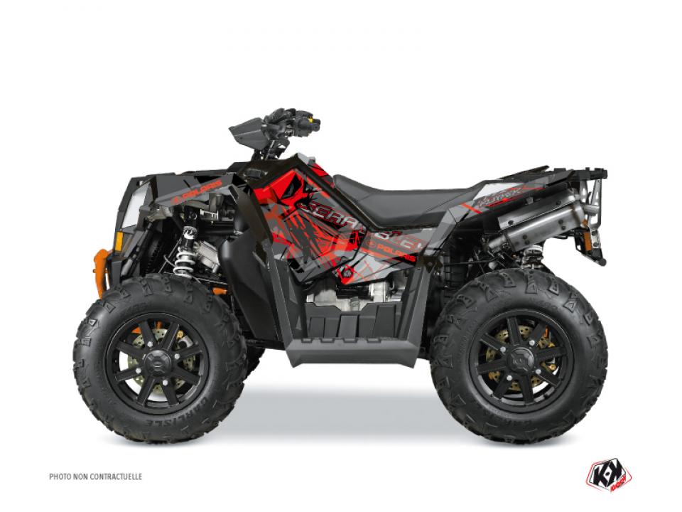 Autocollant stickers Kutvek pour Quad Polaris 850 SCRAMBLER HO 2015 à 2016 Neuf