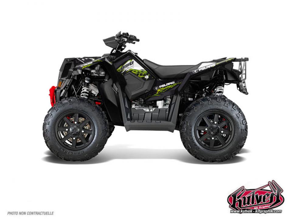 Autocollant stickers Kutvek pour Quad Polaris 850 SCRAMBLER HO 2015 à 2016 Neuf