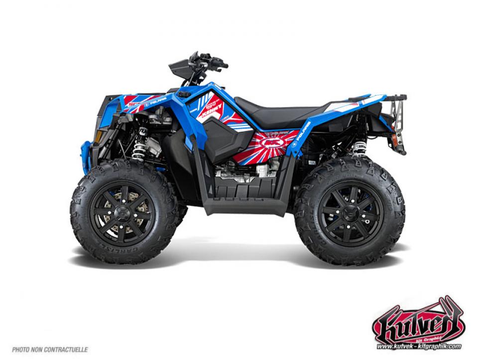 Autocollant stickers Kutvek pour Quad Polaris 850 SCRAMBLER HO 2015 à 2016 Neuf