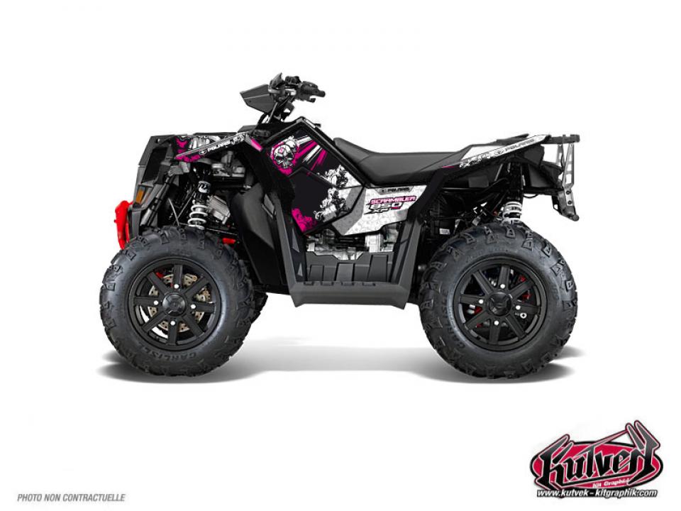 Autocollant stickers Kutvek pour Quad Polaris 850 SCRAMBLER HO 2015 à 2016 Neuf