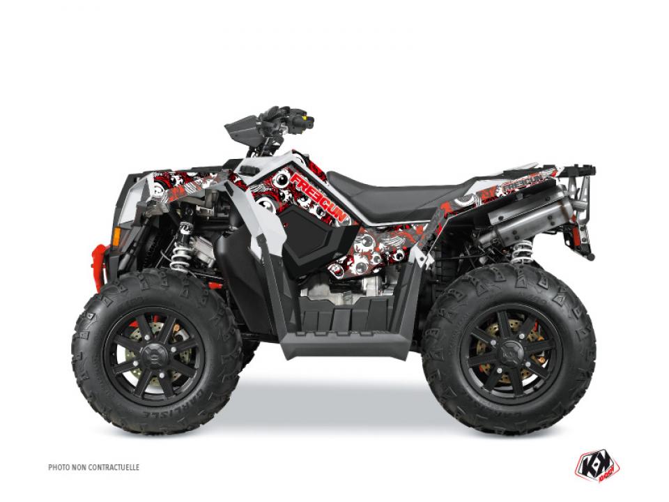 Autocollant stickers Kutvek pour Quad Polaris 850 SCRAMBLER HO 2015 à 2016 Neuf