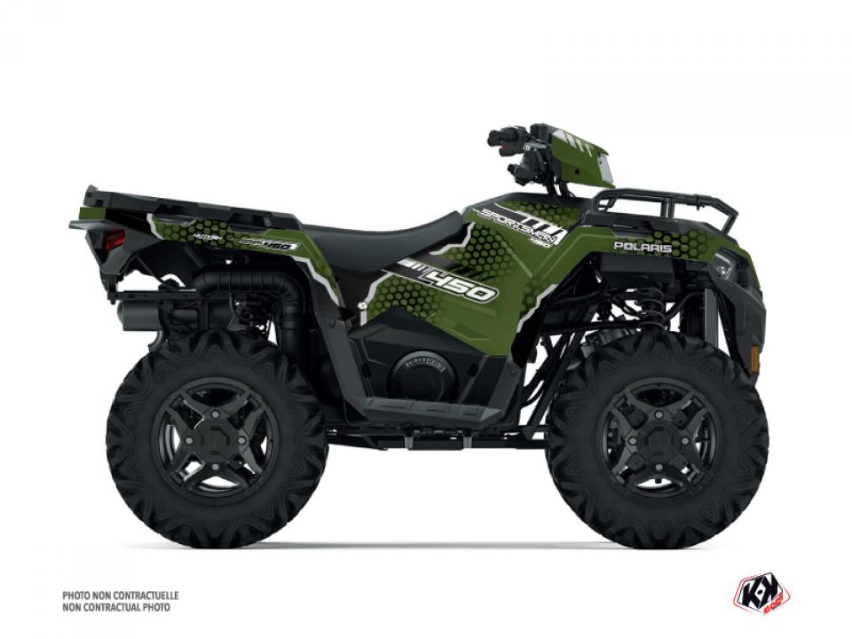 Autocollant stickers Kutvek pour Quad Polaris 450 Sportsman 2018 à 2020 Neuf