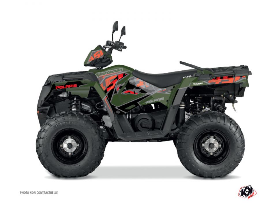 Autocollant stickers Kutvek pour Quad Polaris 450 Sportsman 2018 à 2020 Neuf