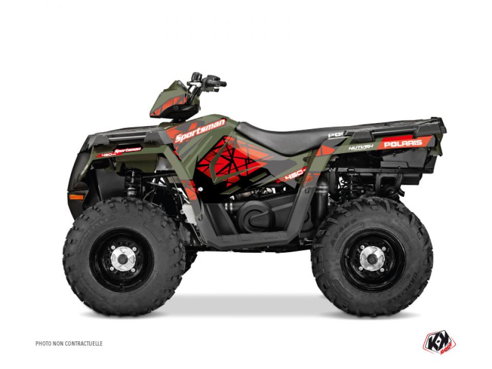 Autocollant stickers Kutvek pour Quad Polaris 450 Sportsman 2018 à 2020 Neuf