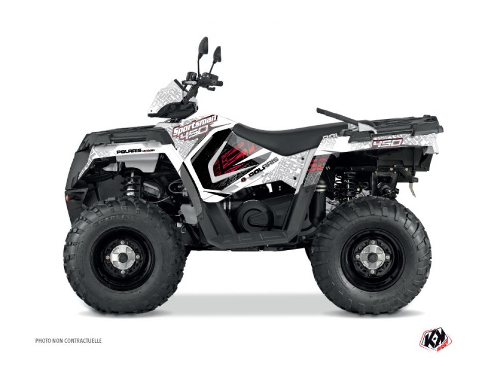 Autocollant stickers Kutvek pour Quad Polaris 450 Sportsman 2018 à 2020 Neuf