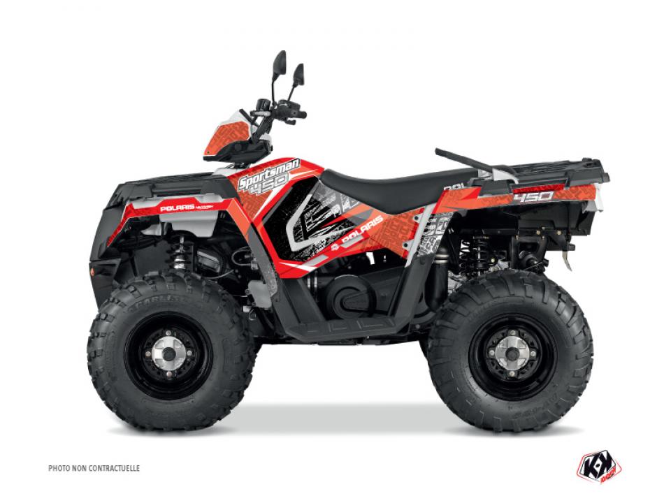 Autocollant stickers Kutvek pour Quad Polaris 450 Sportsman 2018 à 2020 Neuf