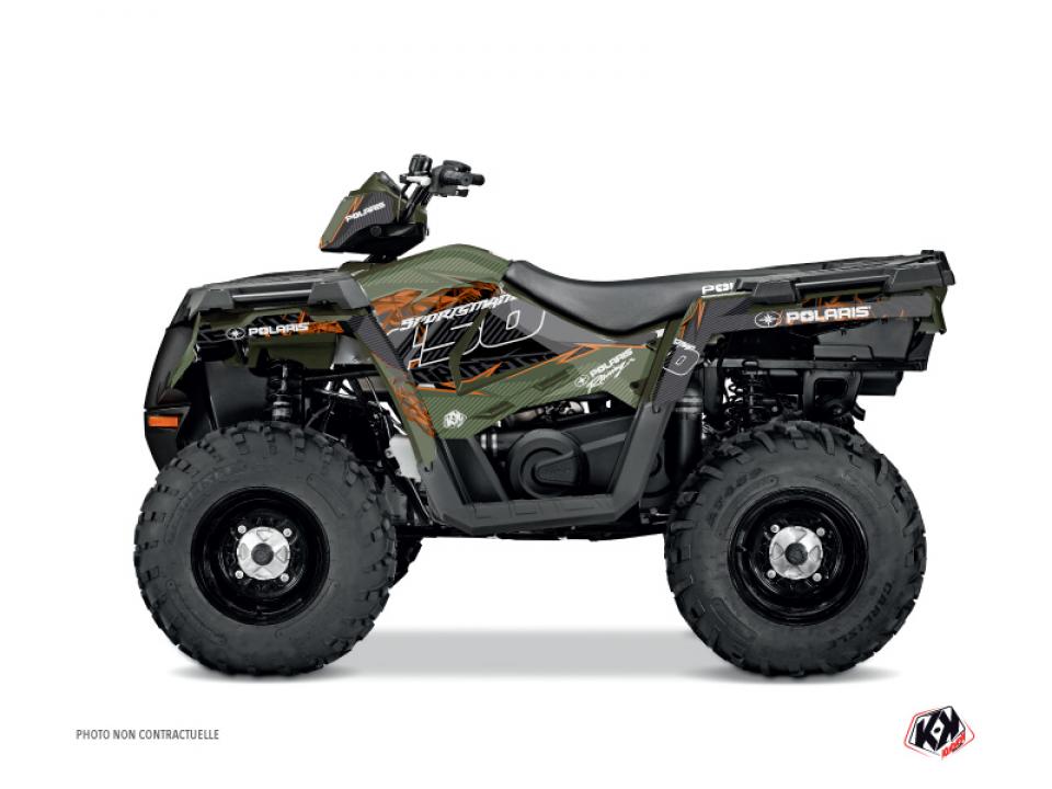 Autocollant stickers Kutvek pour Quad Polaris 450 Sportsman 2018 à 2020 Neuf