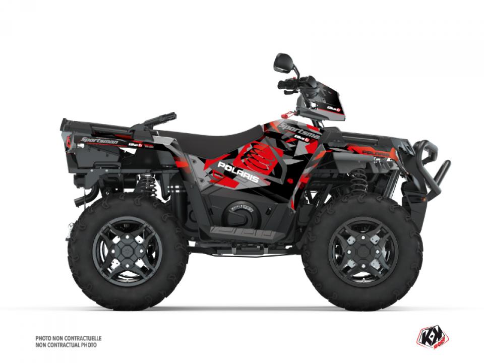 Autocollant stickers Kutvek pour Quad Polaris 450 Sportsman 2018 à 2020 Neuf