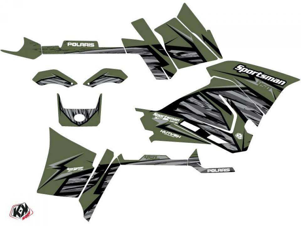 Autocollant stickers Kutvek pour Quad Polaris 450 Sportsman 2021 à 2023 Neuf