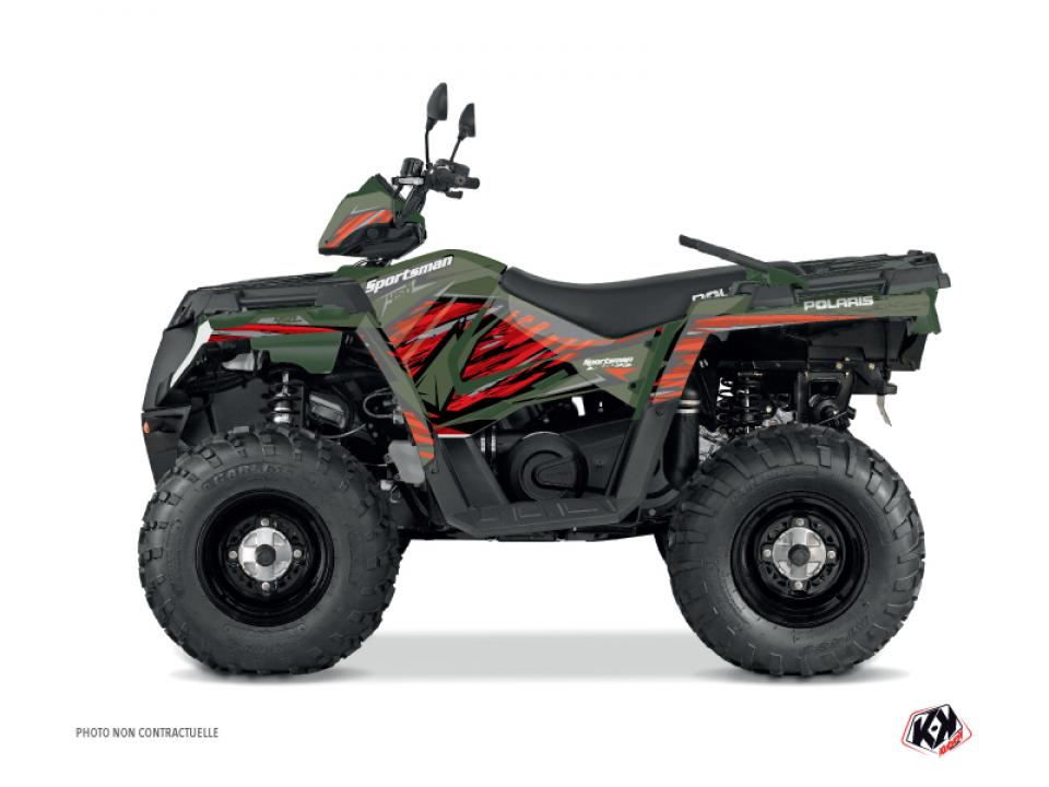 Autocollant stickers Kutvek pour Quad Polaris 450 Sportsman 2021 à 2023 Neuf