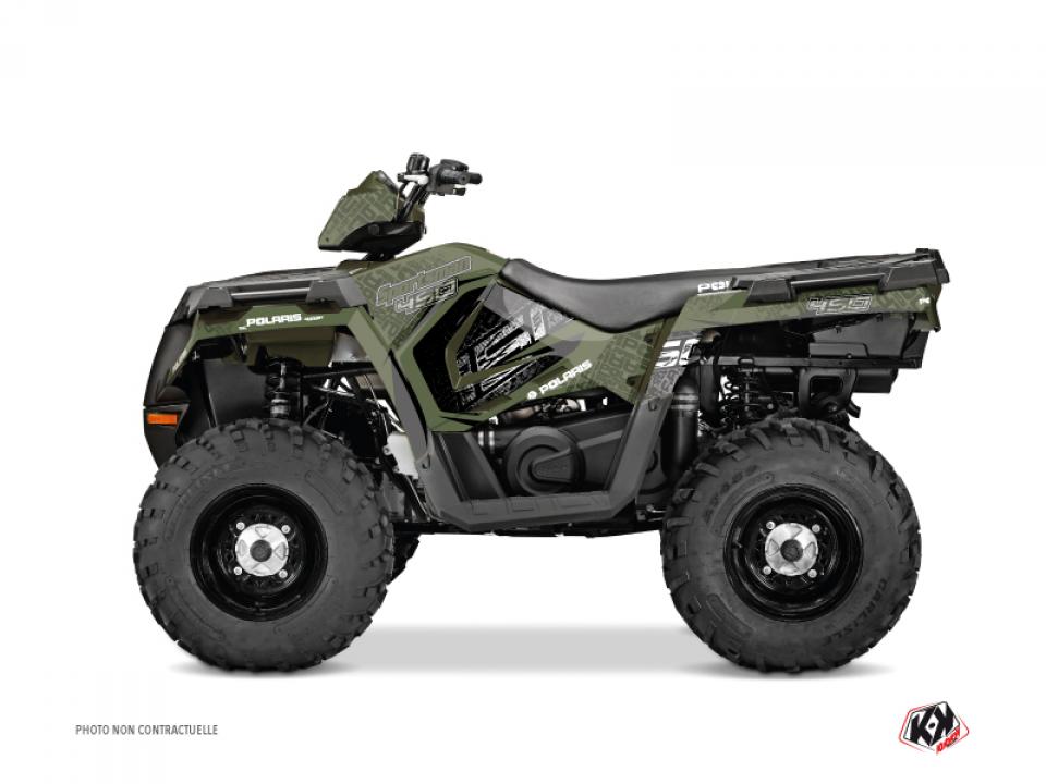 Autocollant stickers Kutvek pour Quad Polaris 450 Sportsman 2021 à 2023 Neuf