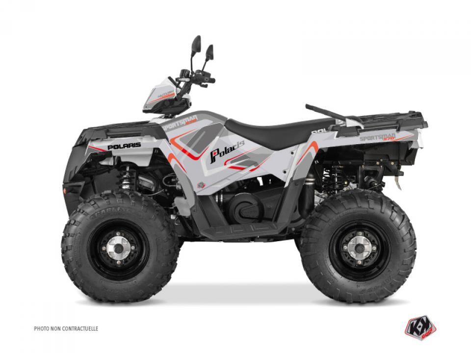 Autocollant stickers Kutvek pour Quad Polaris 570 Sportsman 2014 à 2017 Neuf