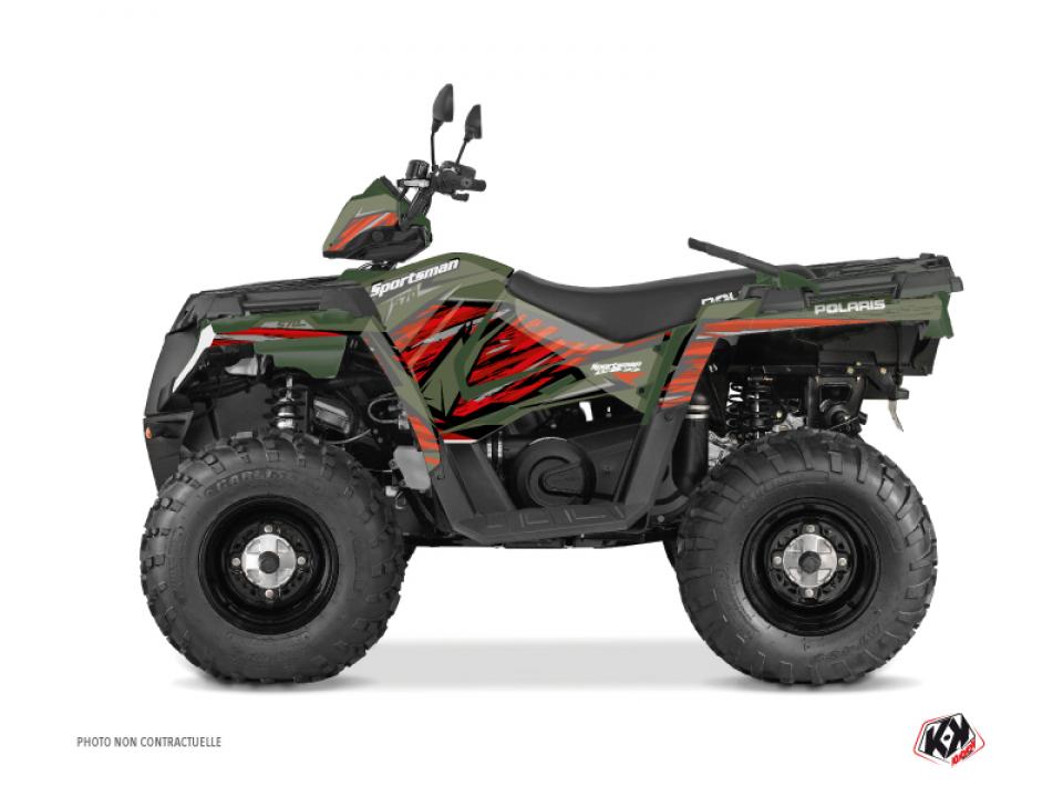 Autocollant stickers Kutvek pour Quad Polaris 570 Sportsman 2014 à 2017 Neuf