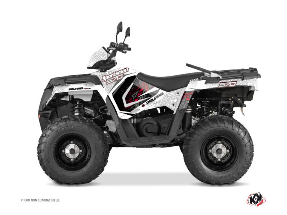 Autocollant stickers Kutvek pour Quad Polaris 570 Sportsman 2014 à 2017 Neuf