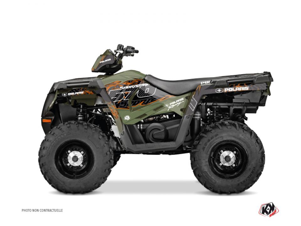 Autocollant stickers Kutvek pour Quad Polaris 570 Sportsman 2014 à 2017 Neuf