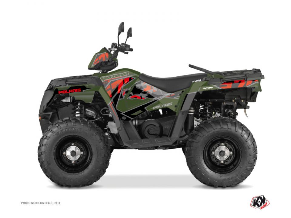 Autocollant stickers Kutvek pour Quad Polaris 570 Sportsman 2018 à 2023 Neuf