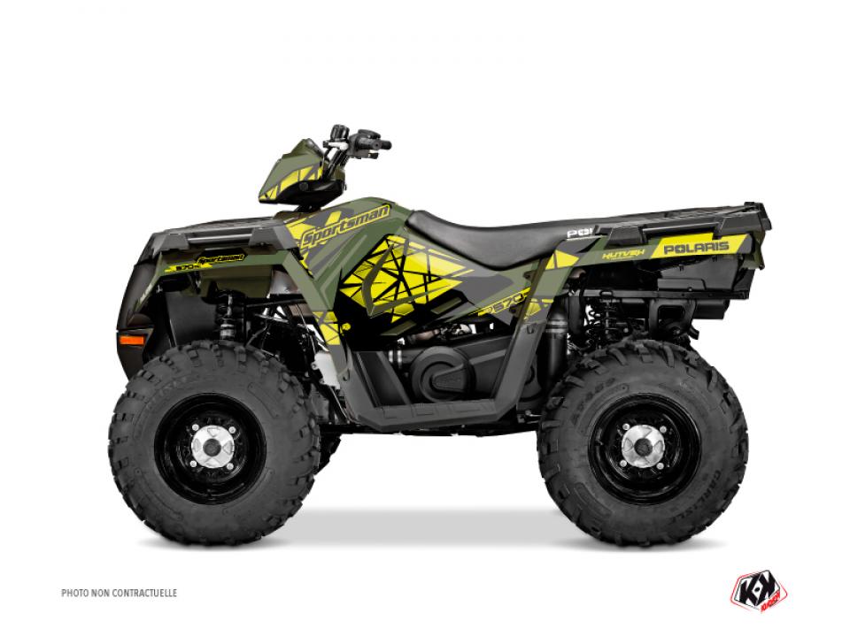 Autocollant stickers Kutvek pour Quad Polaris 570 Sportsman 2018 à 2023 Neuf