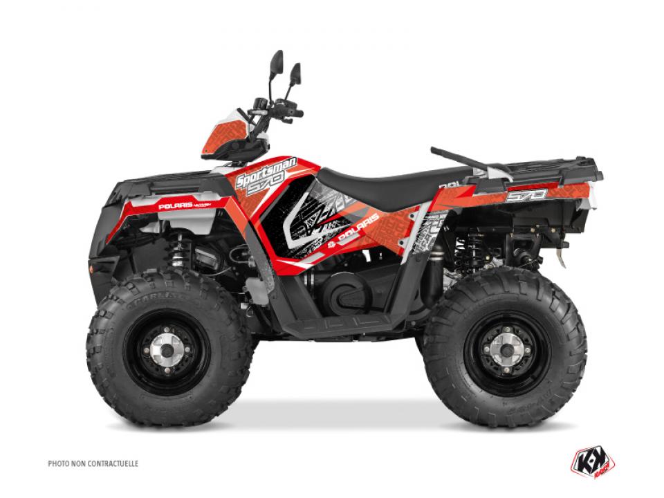 Autocollant stickers Kutvek pour Quad Polaris 570 Sportsman 2018 à 2023 Neuf