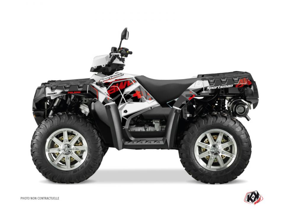 Autocollant stickers Kutvek pour Quad Polaris 550 Sportsman Touring EPS 2010 à 2012 Neuf