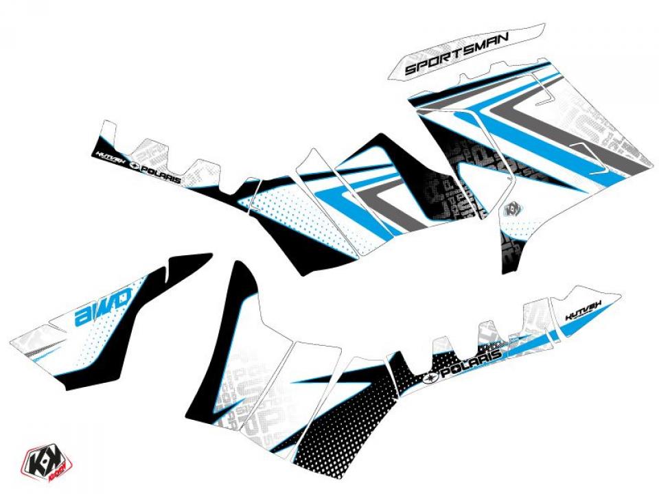 Autocollant stickers Kutvek pour Quad Polaris 550 Sportsman Touring EPS 2010 à 2012 Neuf