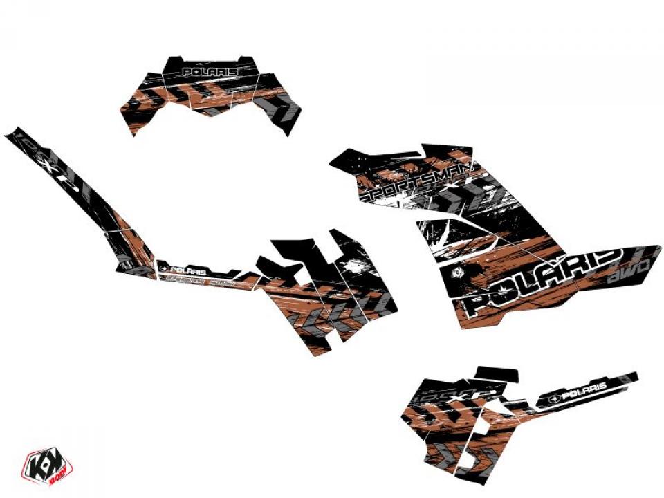 Autocollant stickers Kutvek pour Quad Polaris 1000 Sportsman XP 2017 à 2021 Neuf