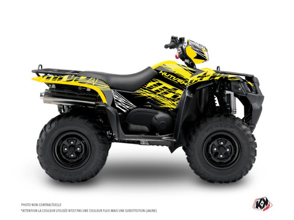 Autocollant stickers Kutvek pour Quad Suzuki 400 Lt-F Kingquad - 4X2 2008 à 2012 Neuf