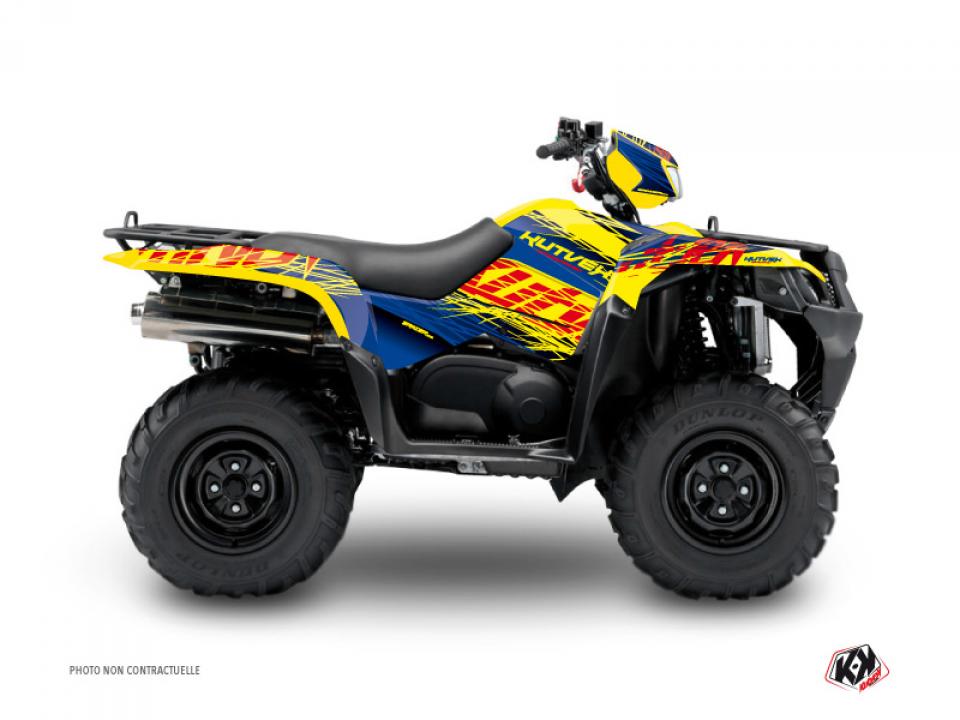 Autocollant stickers Kutvek pour Quad Suzuki 400 Lt-A F Kingquad 4X4 Auto 2008 à 2016 Neuf