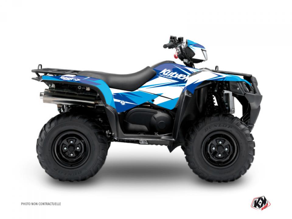 Autocollant stickers Kutvek pour Quad Suzuki 750 Lt-A X Kingquad - 4X4 2019 à 2023 Neuf