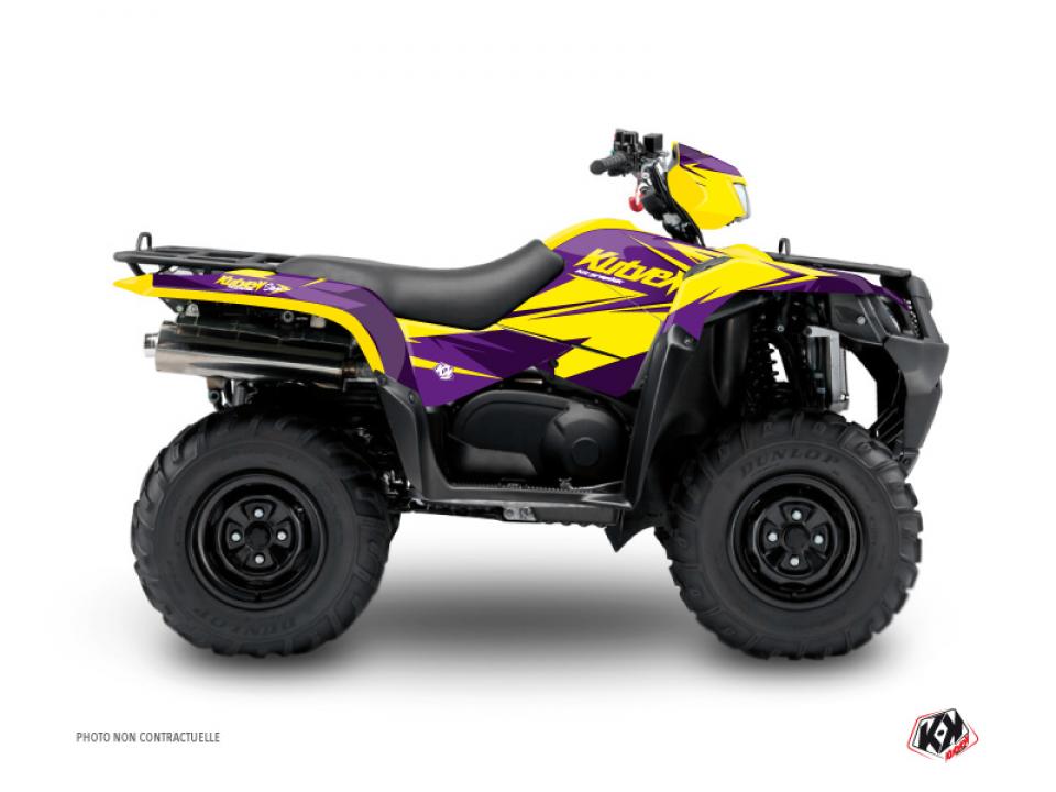 Autocollant stickers Kutvek pour Quad Suzuki 750 Lt-A X Kingquad - 4X4 2019 à 2023 Neuf