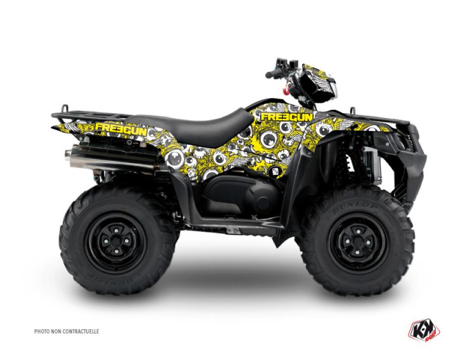 Autocollant stickers Kutvek pour Quad Suzuki 750 Lt-A X Kingquad - 4X4 2019 à 2023 Neuf