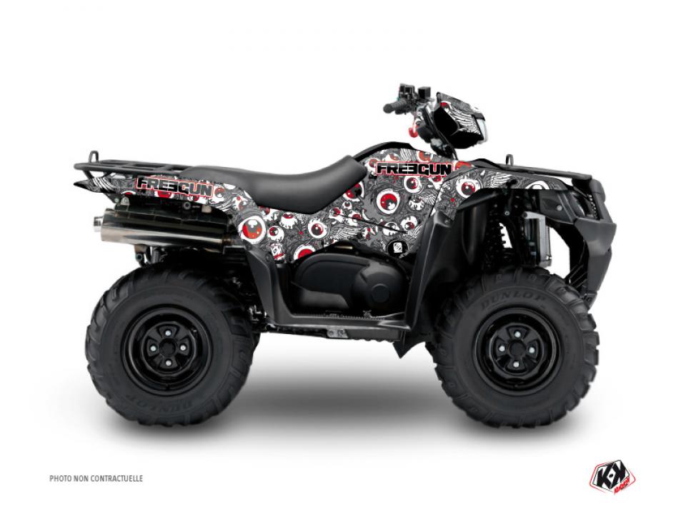 Autocollant stickers Kutvek pour Quad Suzuki 750 Lt-A X Kingquad - 4X4 2019 à 2023 Neuf