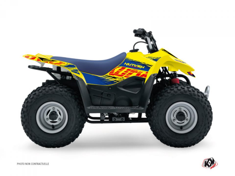 Autocollant stickers Kutvek pour Quad Suzuki 80 Lt Quadsport 1987 à 2005 Neuf