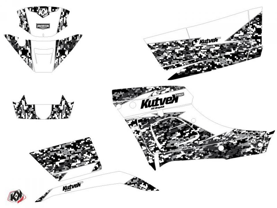 Autocollant stickers Kutvek pour Quad TGB 1000 Blade 2015 à 2018 Neuf