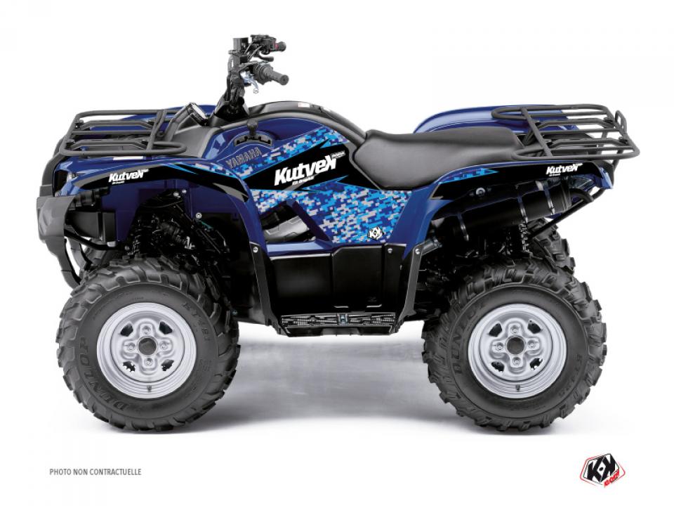 Autocollant stickers Kutvek pour Quad Yamaha 125 YFM Grizzly 2004 à 2013 Neuf