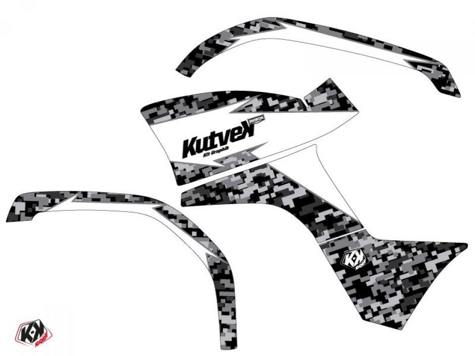 Autocollant stickers Kutvek pour Quad Yamaha 125 YFM Grizzly 2004 à 2013 Neuf