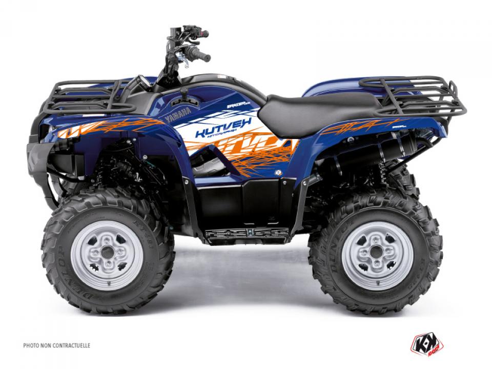 Autocollant stickers Kutvek pour Quad Yamaha 125 YFM Grizzly 2004 à 2013 Neuf